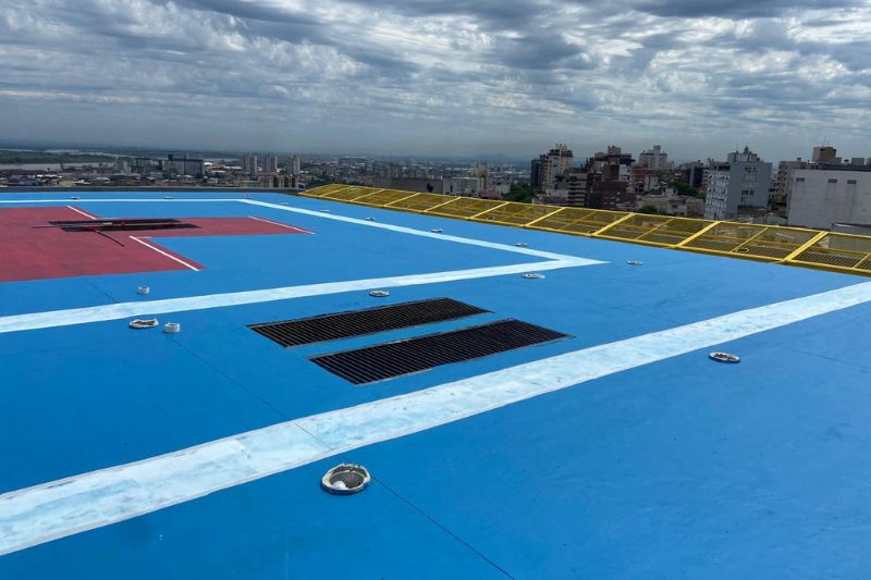 Pintura de Piso em Epóxi